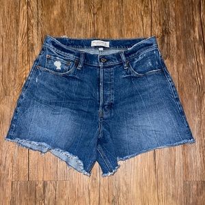 Abercrombie and fitch jean shorts